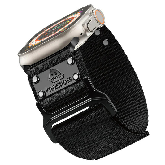 FREEDOM – Le Bracelet en Nylon Ultra Large pour Apple Watch