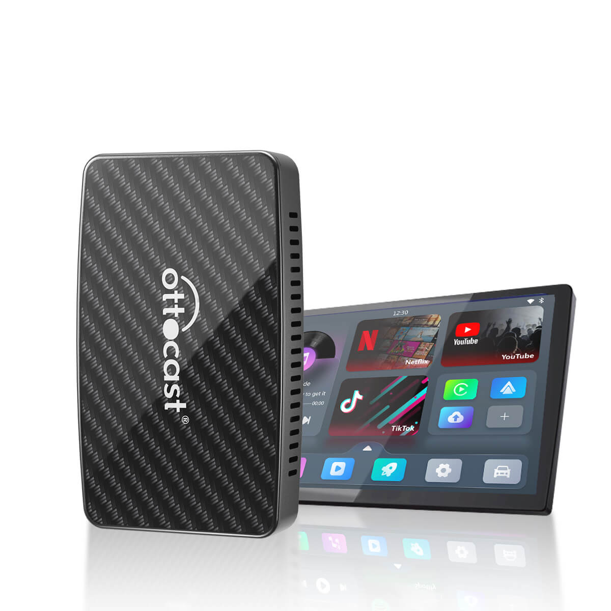 Adaptateur tout-en-un sans fil CarPlay/Android Auto Play2Video Pro
